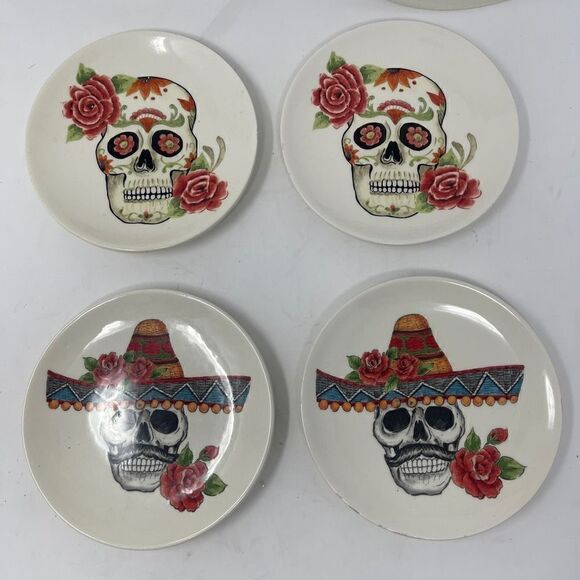 Maxcera Day of the Dead plates - Picture 2 of 5